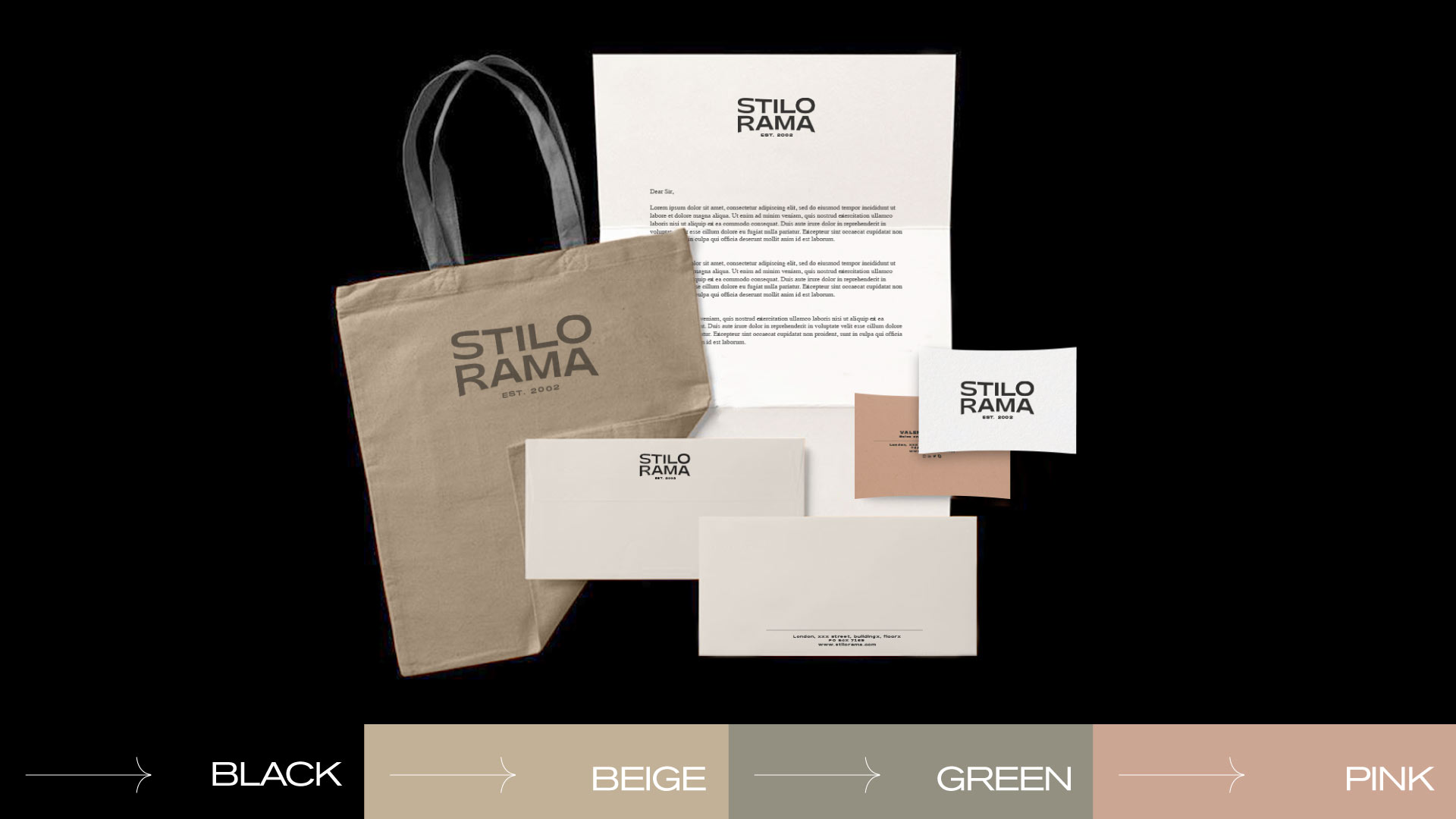 Stilorama stationery
