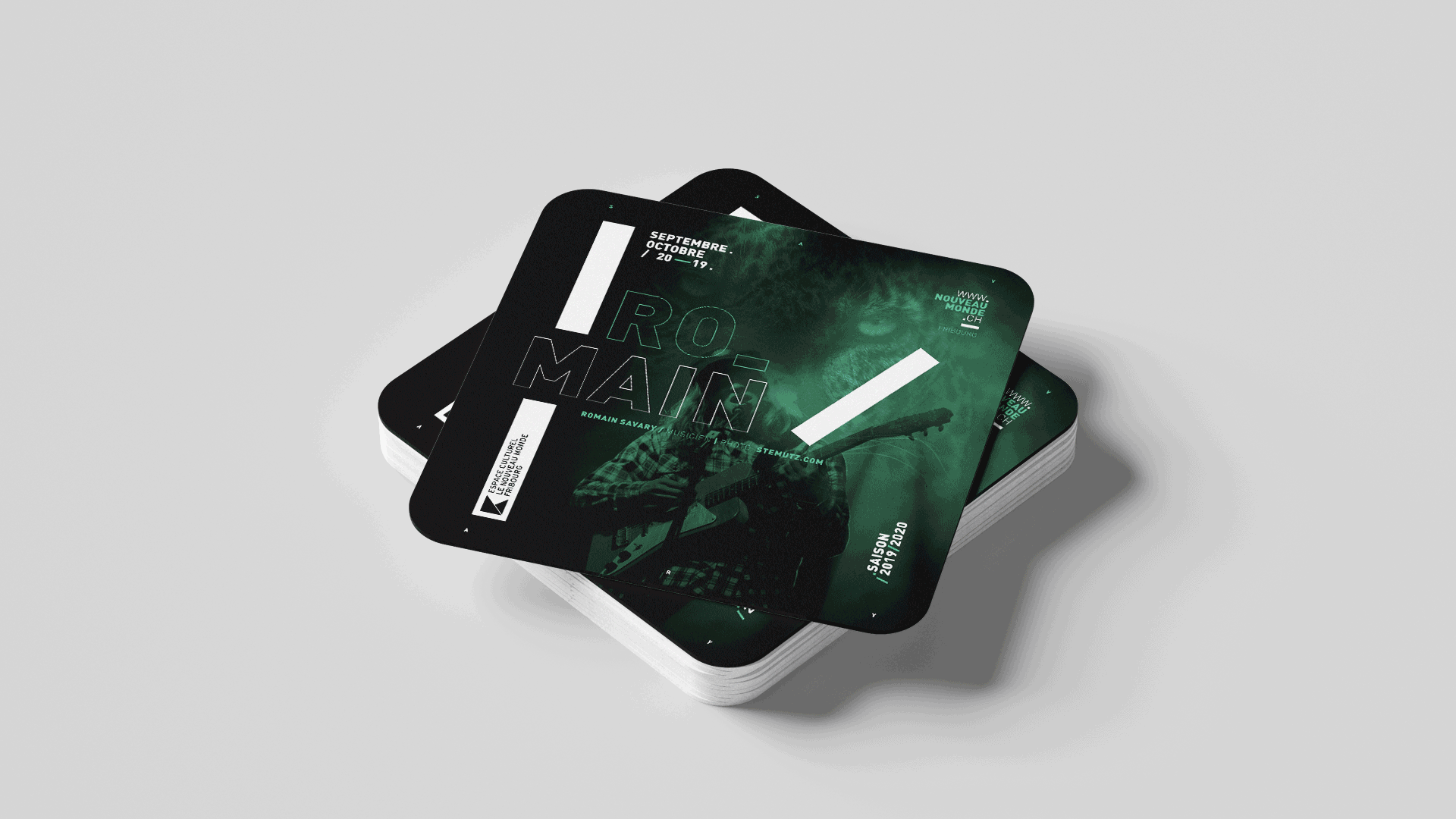 13 Nouveau Monde Coasters