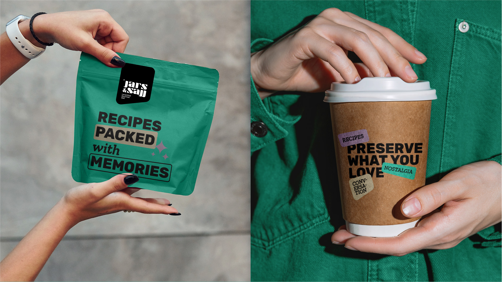 Jars and Sajj Packaging