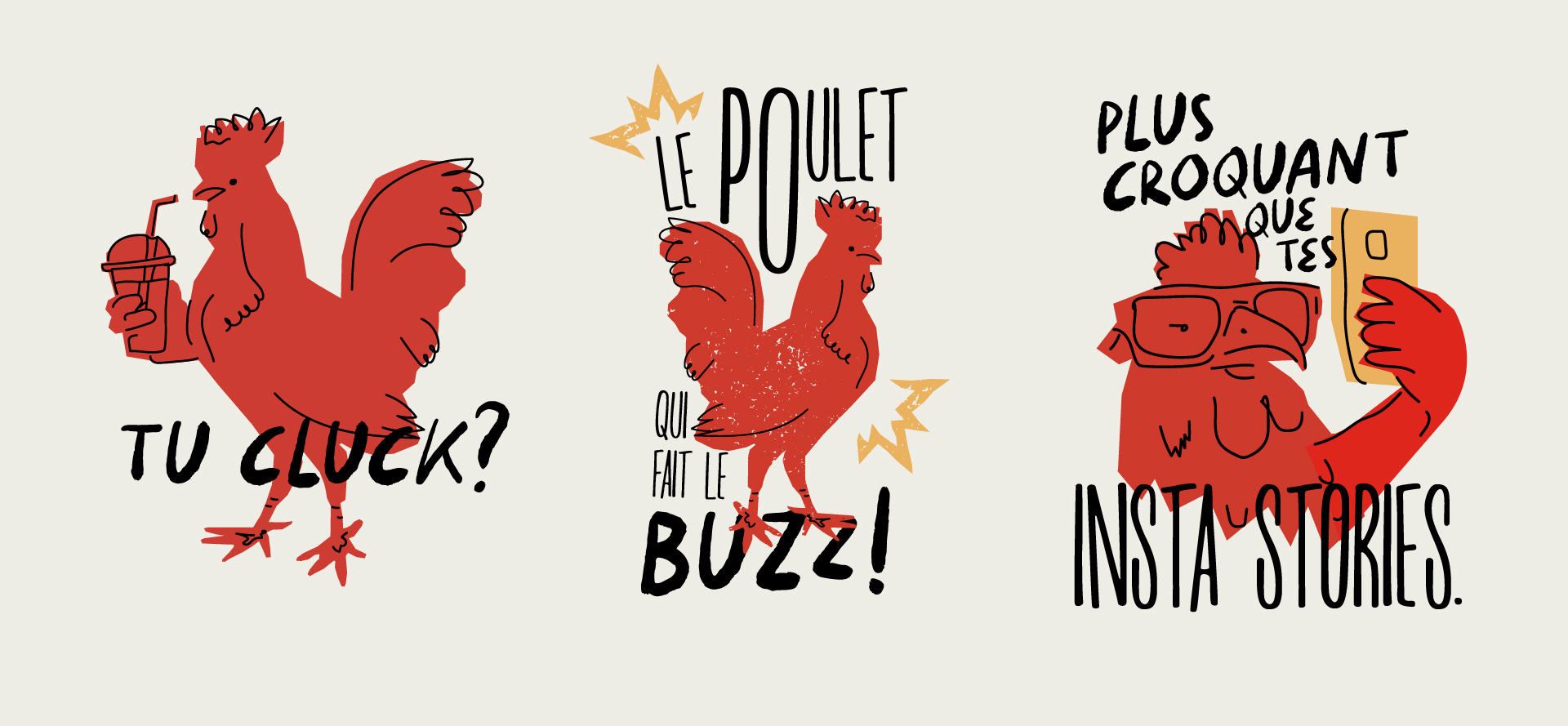 Clucks Illustration