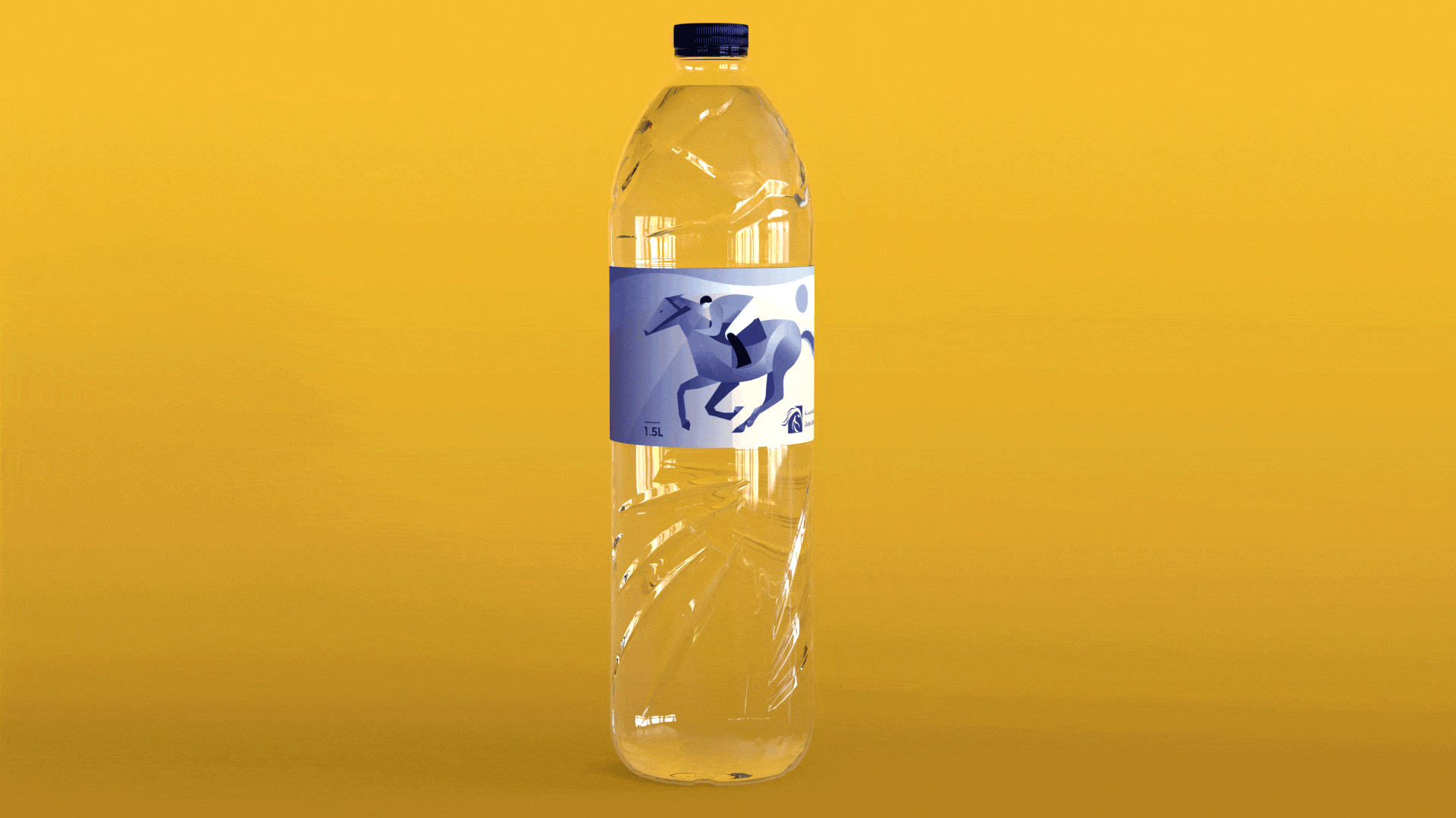 Masafi Dubai Equestrian Club Campaign Bottle