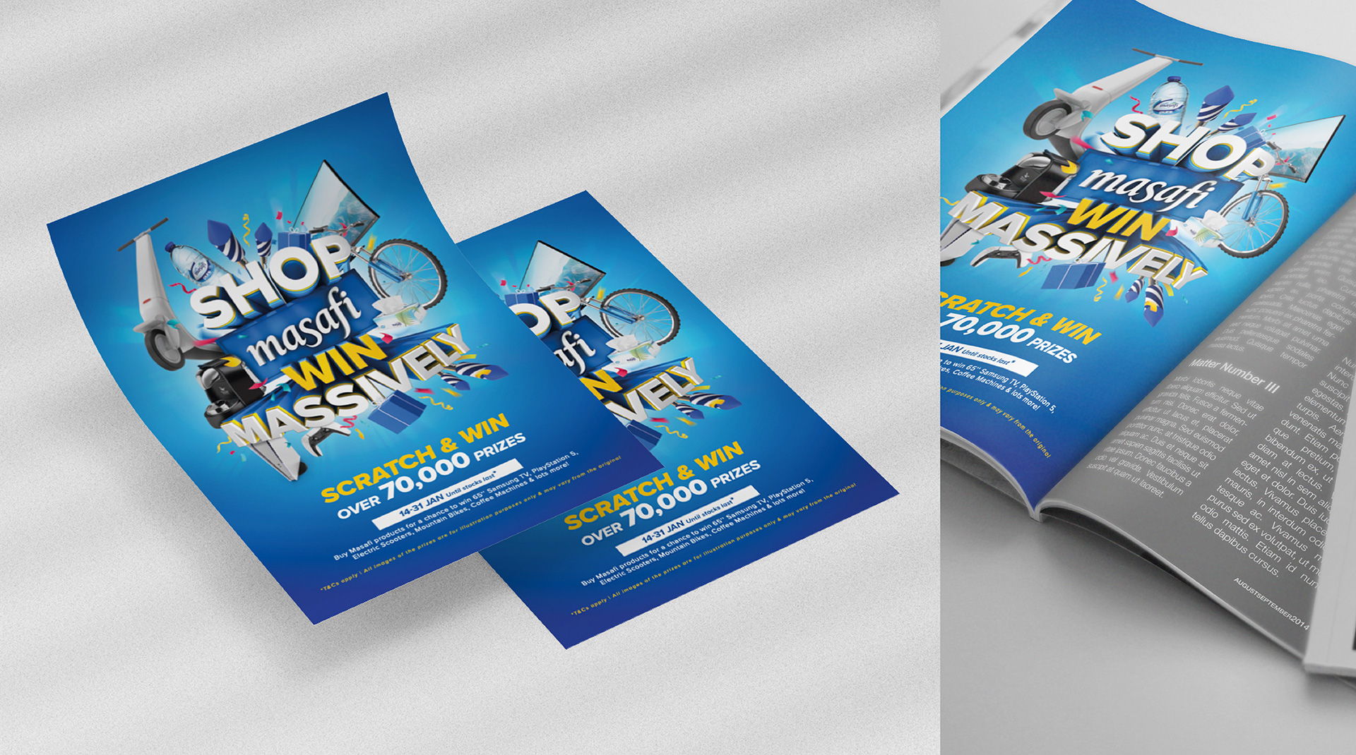Masafi Dubai Shopping Festival Flyer