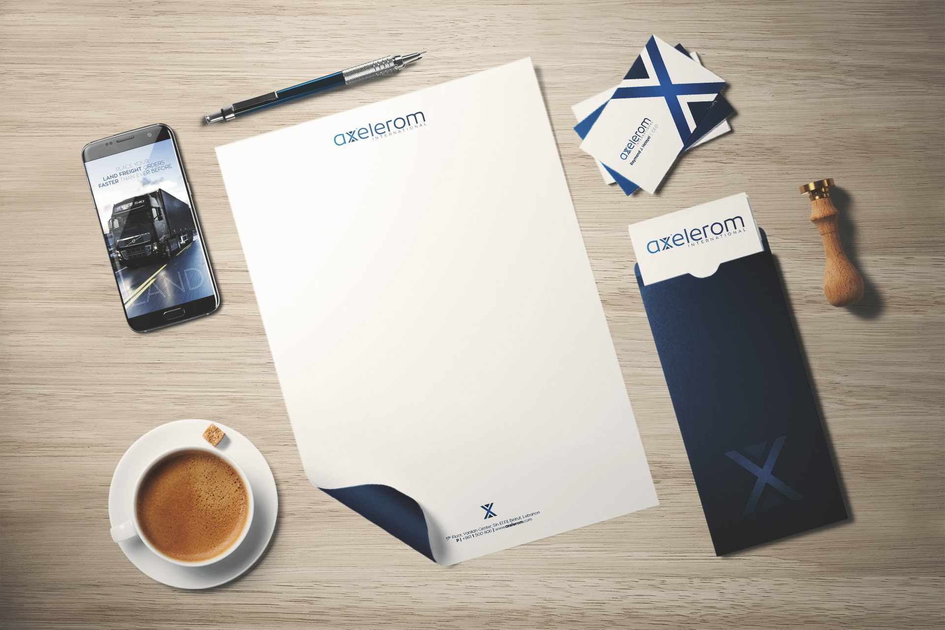 Axelerom Stationery