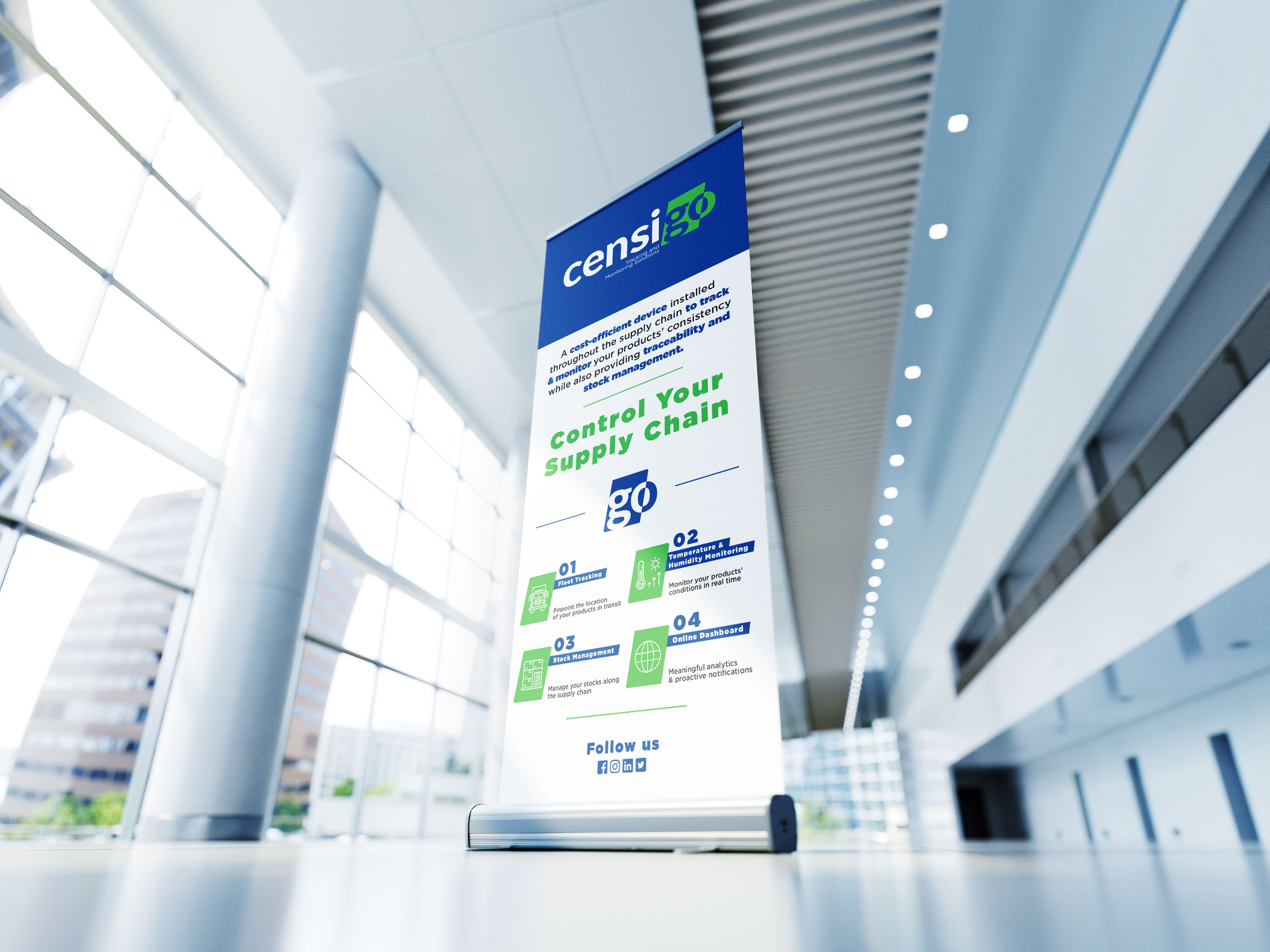 Censigo Branding 07 RollUp Banner