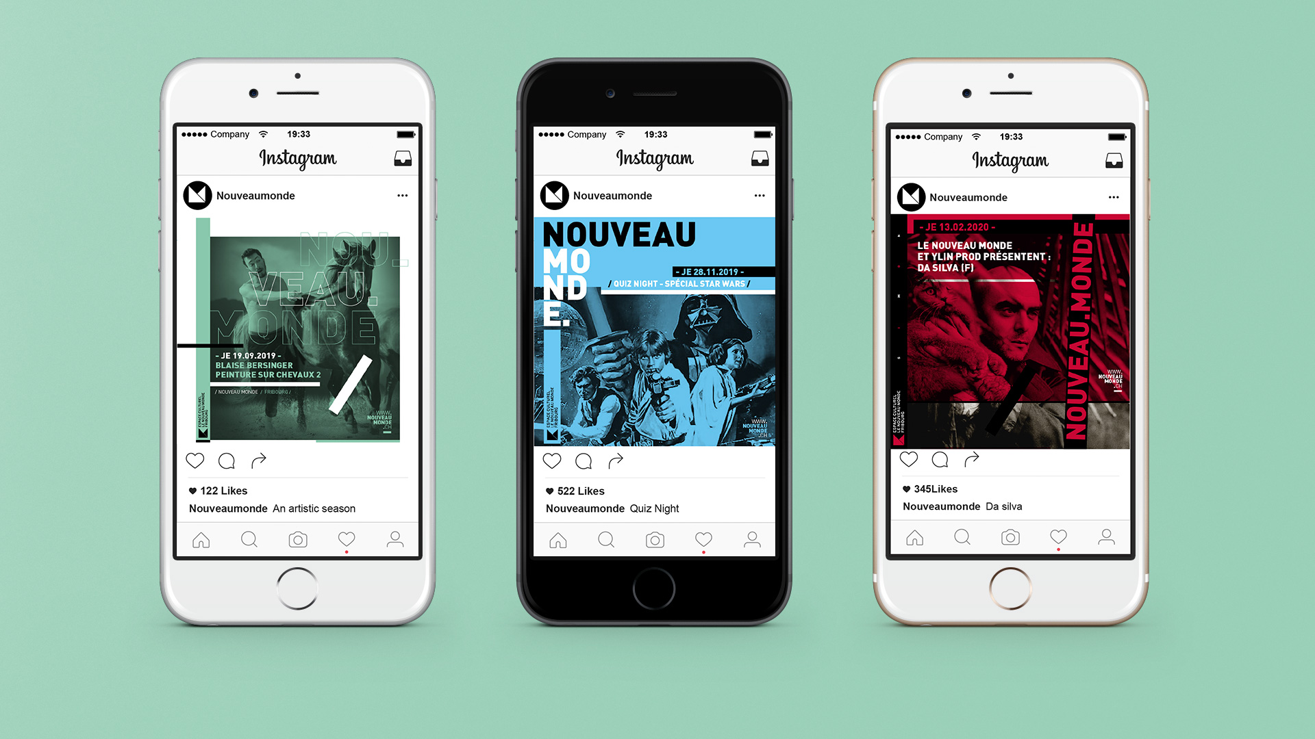 14 Nouveau Monde Social Media