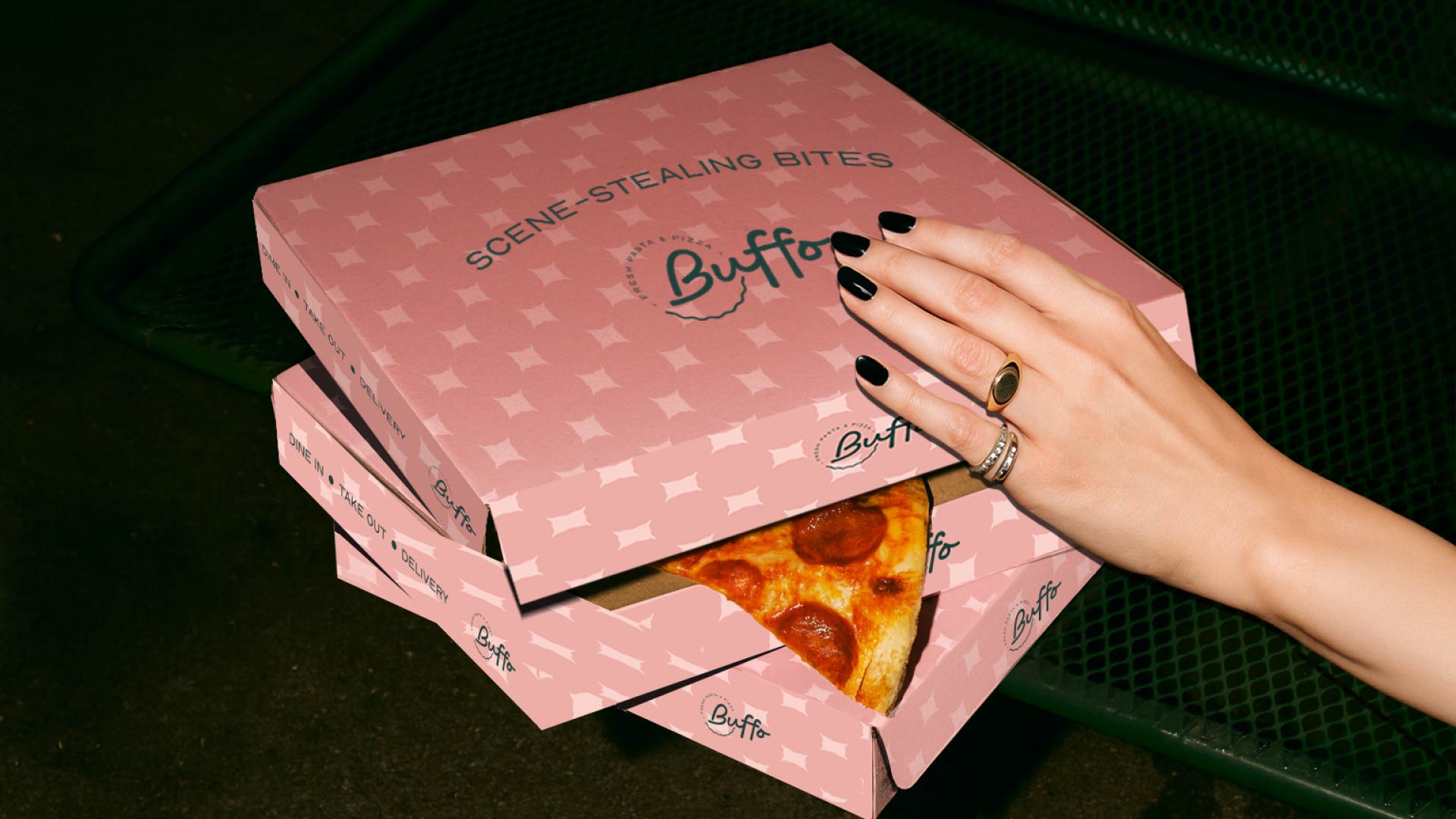 Buffo Pizza Box