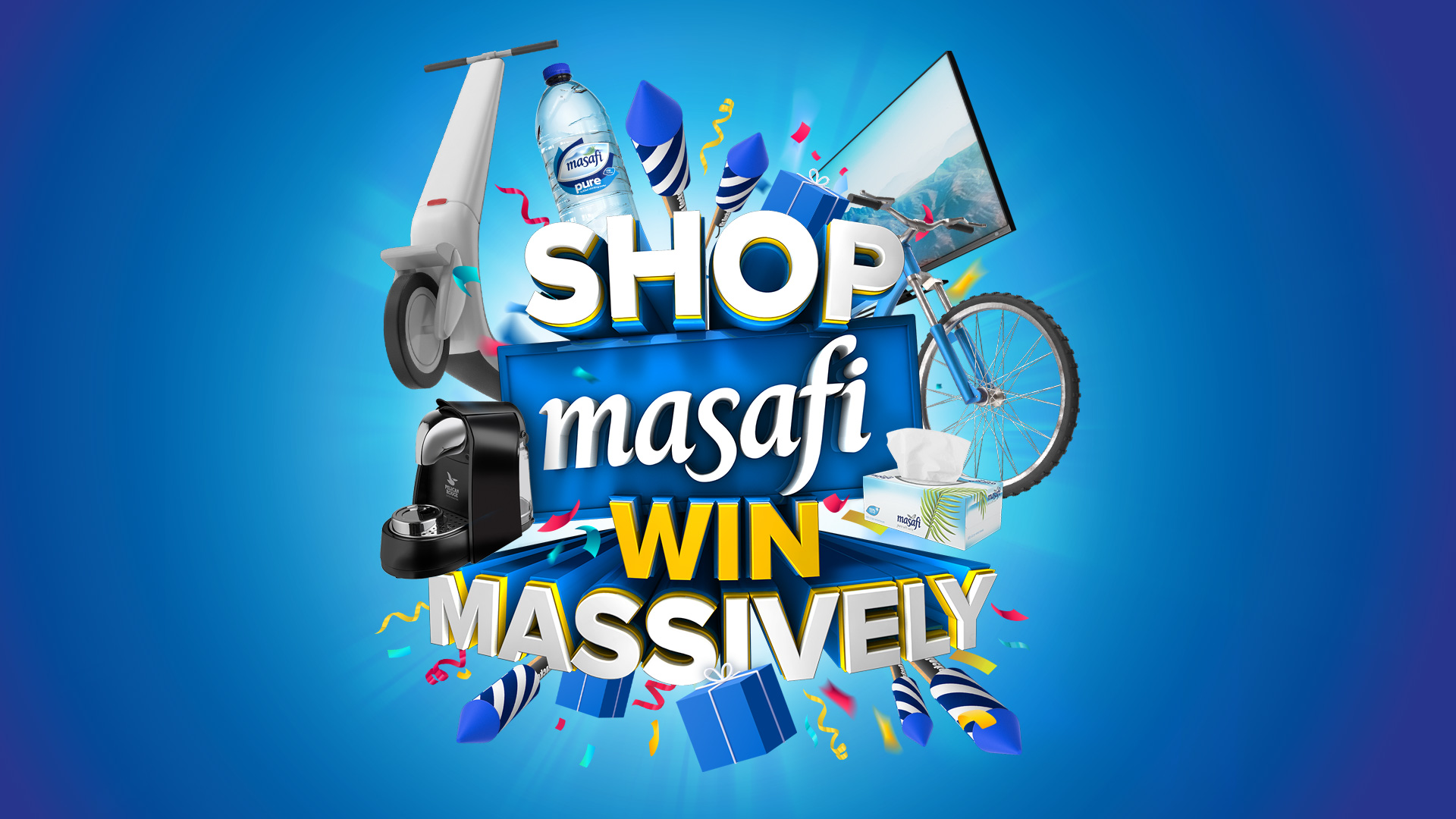 Masafi Dubai Shopping Festival Key Visual