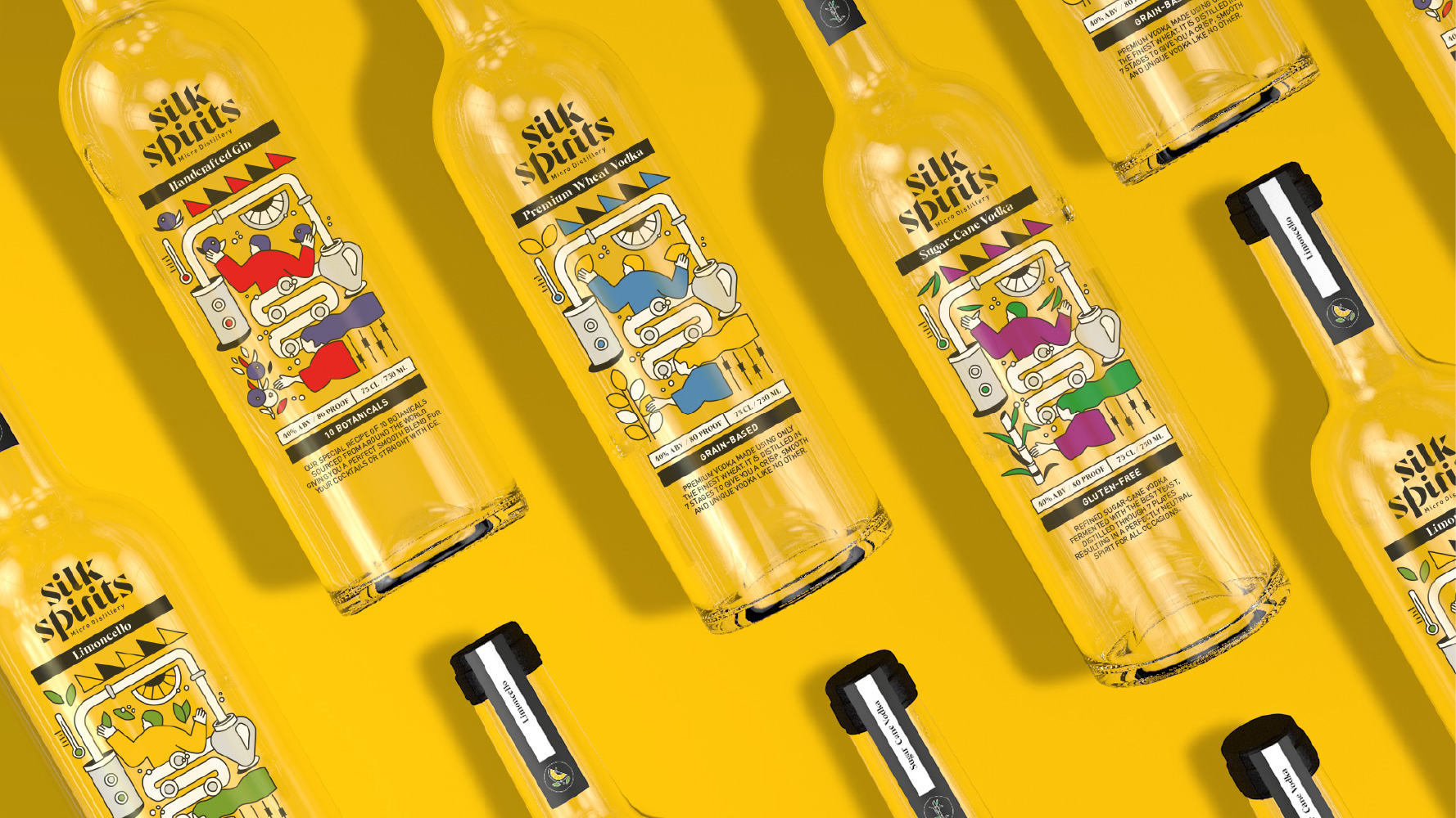 SilkSpirits Bottles Visualization